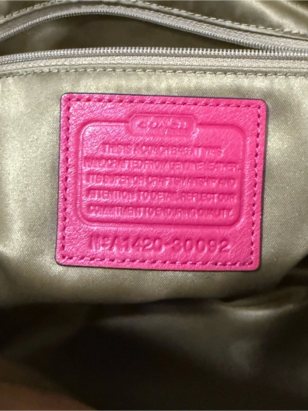 COACH Madison Small Georgie Satchel in Leather - EUC